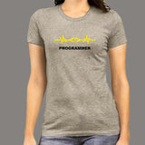 Programmer Heartbeat T-Shirt For Women