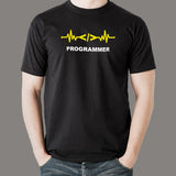 Programmer Heartbeat T-Shirt For Men Online India