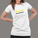 Programmer Heartbeat T-Shirt For Women