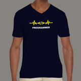 Programmer Heartbeat T-Shirt - Coding Runs Deep