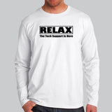 Tech Support Hero T-Shirt - Relax, We've Got This