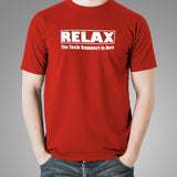 Tech Support Hero T-Shirt - Relax, We've Got This