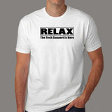 Tech Support Hero T-Shirt - Relax, We've Got This