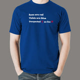 Roses Are Red, Code Is Blue T-Shirt - Web Dev Humor