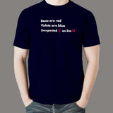 Roses Are Red, Code Is Blue T-Shirt - Web Dev Humor