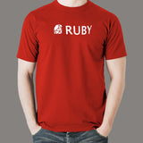 Ruby Programming Men's T-Shirt - Crafted with Code Gems