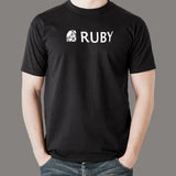 Ruby Programming Men's T-Shirt - Crafted with Code Gems