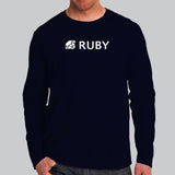 Ruby Programming Men's T-Shirt - Crafted with Code Gems