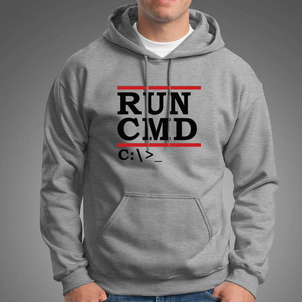 Run Cmd Hoodies For Men – TEEZ.in