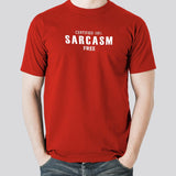 Certified 100% Sarcasm Free T-shirt For Men