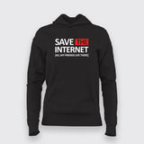 SAVE THE INTERNET T-Shirt For Women