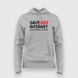 SAVE THE INTERNET T-Shirt For Women