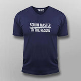 Scrum Master To The Rescue: Agile Leader Tee