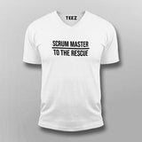 Scrum Master To The Rescue: Agile Leader Tee