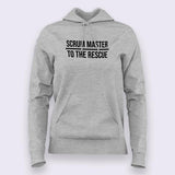 Scrum Master to the Rescue Agile Hoodie