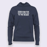 Scrum Master to the Rescue Agile Hoodie