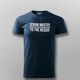 Scrum Master To The Rescue: Agile Leader Tee