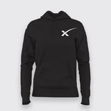 Spacex Chest Logo Hoodies For Men Online India