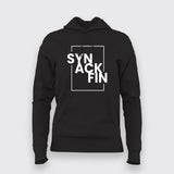 SYNACKFIN Logo Hoodie For Women