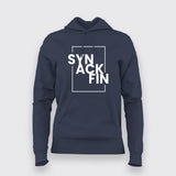 SYNACKFIN Logo Hoodie For Women