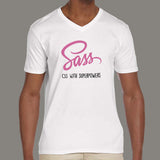 Sass V-Neck T-Shirt For Men Online India