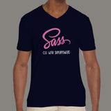 Sass V-Neck T-Shirt For Men India