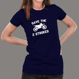 Save The Two Strokes: Vintage Bike Advocacy Tee