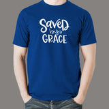 Saved By Grace T-Shirt For Men