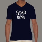 Saved By Grace T-Shirt For Men