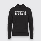 Schrodinger Cat Alive Dead Funny Hoodies For Women Online India 