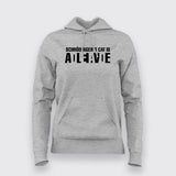 Schrodinger Cat Alive Dead Funny  Hoodies For Women