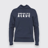 Schrodinger Cat Alive Dead Funny  Hoodies For Women