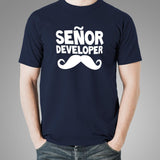 Señor Developer - Senior Developer T-Shirt For Men