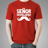 Señor Developer - Senior Developer T-Shirt For Men