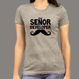 Señor Developer - Senior Developer T-Shirt For Women