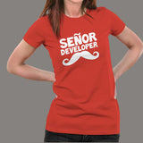 Señor Developer - Senior Developer T-Shirt For Women