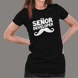 Señor Developer - Senior Developer T-Shirt For Women Online