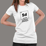 Software Developer Element T-Shirt For Women Online India