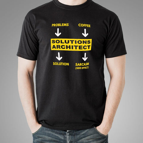 Solutions Architect T-Shirt For Men Online India