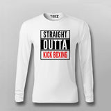 Straight outta kick boxing T-shirt For Men