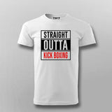 Straight outta kick boxing T-shirt For Men