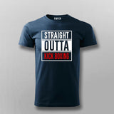 Straight outta kick boxing T-shirt For Men