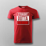 Straight outta kick boxing T-shirt For Men