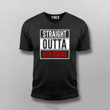 Straight outta kick boxing T-shirt For Men