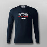 Swagat To Karo Humara T-shirt For Men