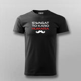 Swagat To Karo Humara T-shirt For Men