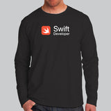 Swift Developer Men's Tee - For the Fast Coders