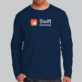 Swift Developer Men's Tee - For the Fast Coders