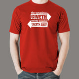 Sysadmin Powers: Giveth & Taketh Away | Cool Techie Tee