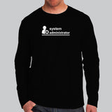 System Administrator T-Shirt For Men India